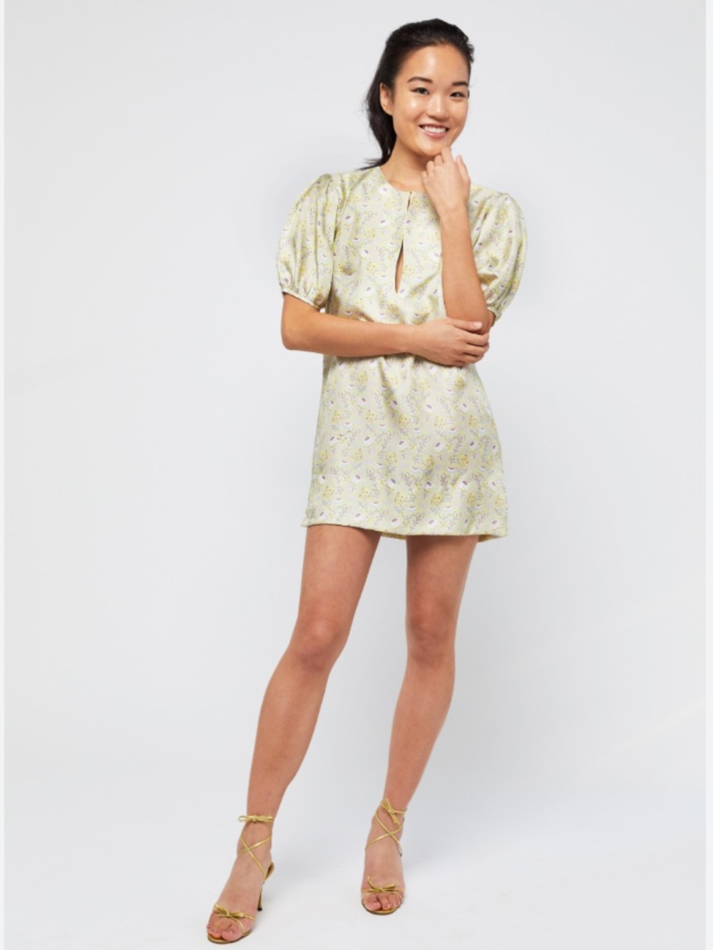 Elliette Louise Shift Dress Silk Sz XS/S